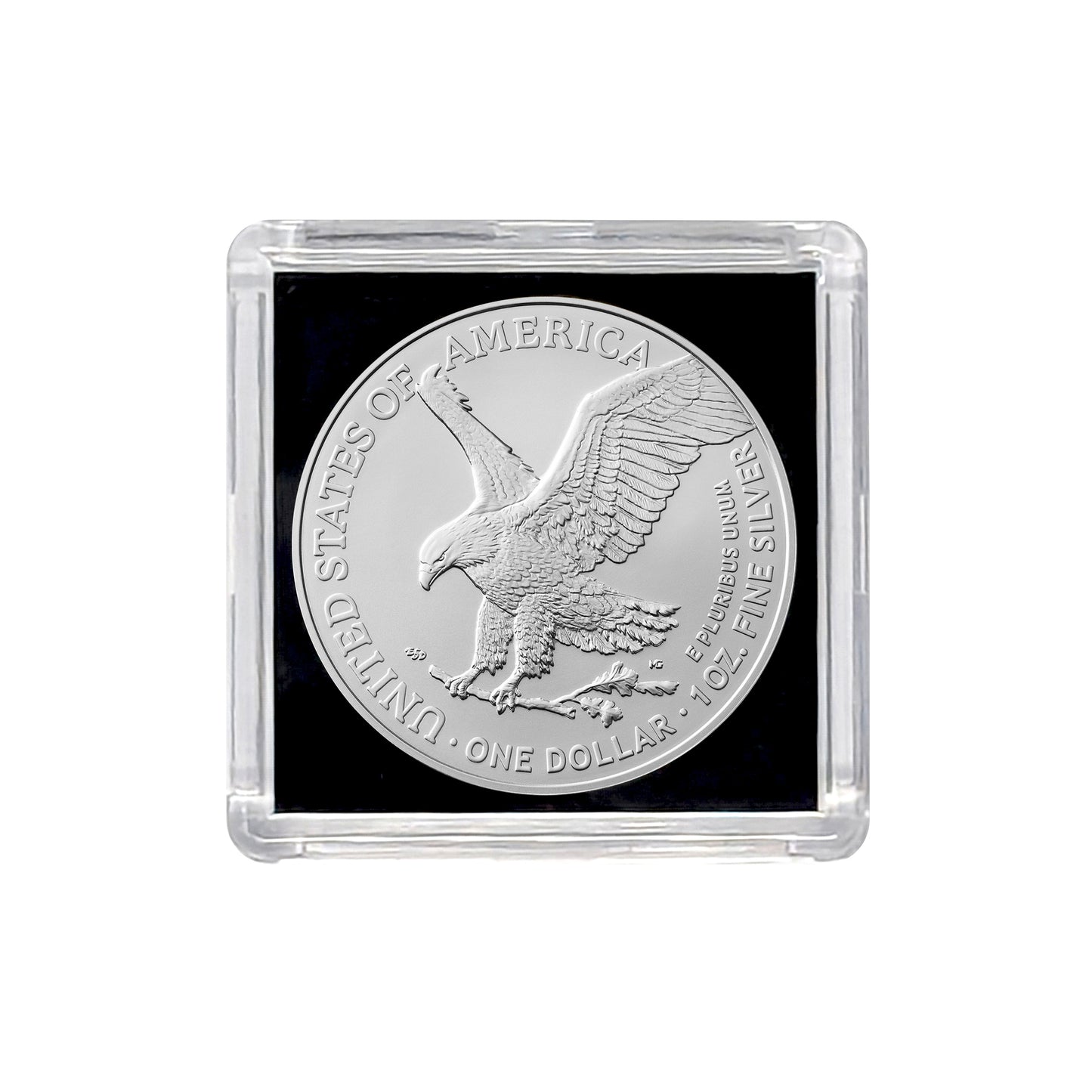 2026 American Silver Eagle BU - .999 Fine Silver - Air-Tite Holder with COA