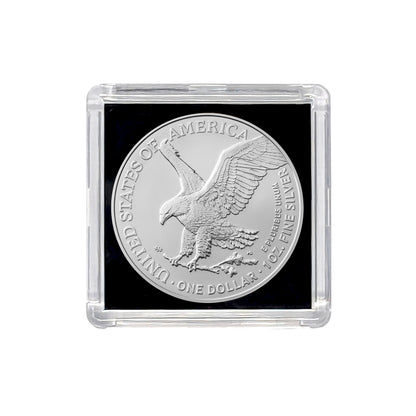 2026 American Silver Eagle BU - .999 Fine Silver - Air-Tite Holder with COA