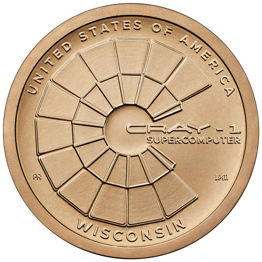 2026 American Innovation - Wisconsin - $1 Coin - P and D 2 Coin Set