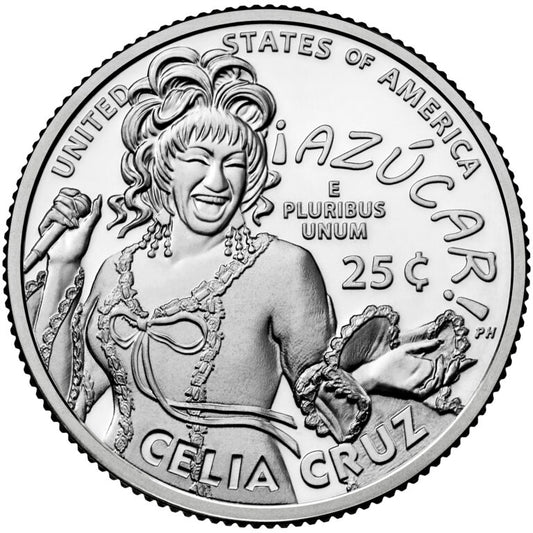 2024  - P Celia Cruz, American Women Quarter Series 40 Coin Roll
