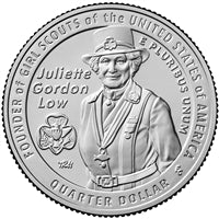 2025 - P and D Juliette Gordon Low, American Women Quarter Series 2 Coin