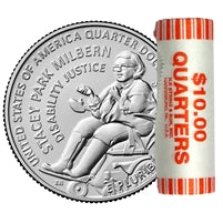 2025  - P Stacey Park Milbern, American Women Quarter Series 40 Coin Roll