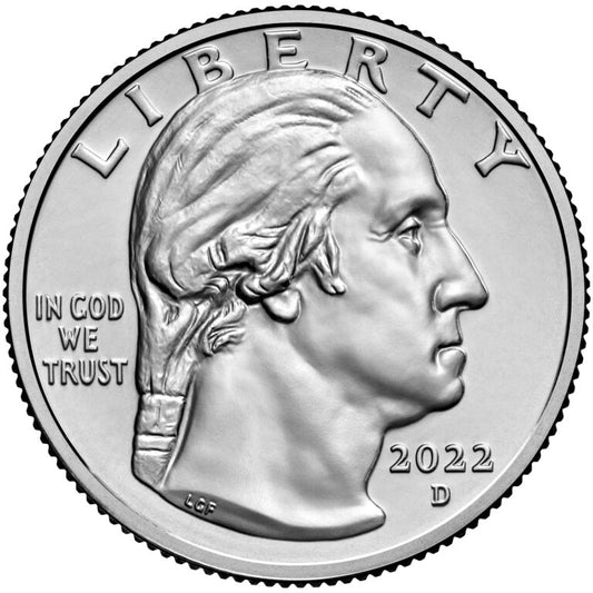 2022-D Nina Otero-Warren American Women Quarter 40-Coin Roll