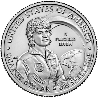 2022 - P Dr. Sally Ride, American Women Quarter Series 40 Coin Roll