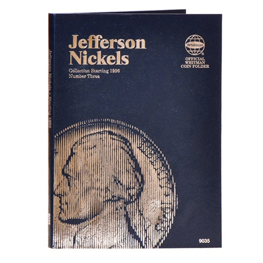Whitman Folder #9035 - Jefferson Nickel 1996-2013 #3 (66 Openings)
