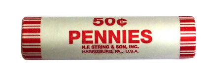 2020 - P and D Shield Cent 2 Roll Set - Union Shied Design