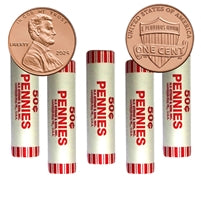 2024 - P Cent 5 Roll Set - Union Shied Design - 250 Coins