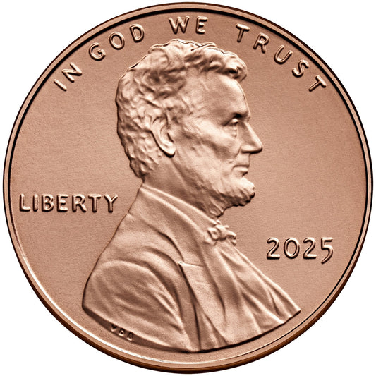 2025 P & D Lincoln Shield Cent 2-Coin Set - Union Shield Design