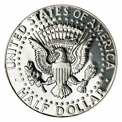 1971 - S Clad Proof Kennedy Half Dollar Single Coin