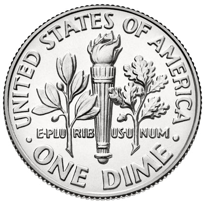 2024 - P Roosevelt Dime 50 Coin Roll