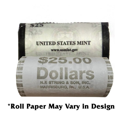 2015-D Dwight Eisenhower Presidential Dollar - Roll of 25 Coins