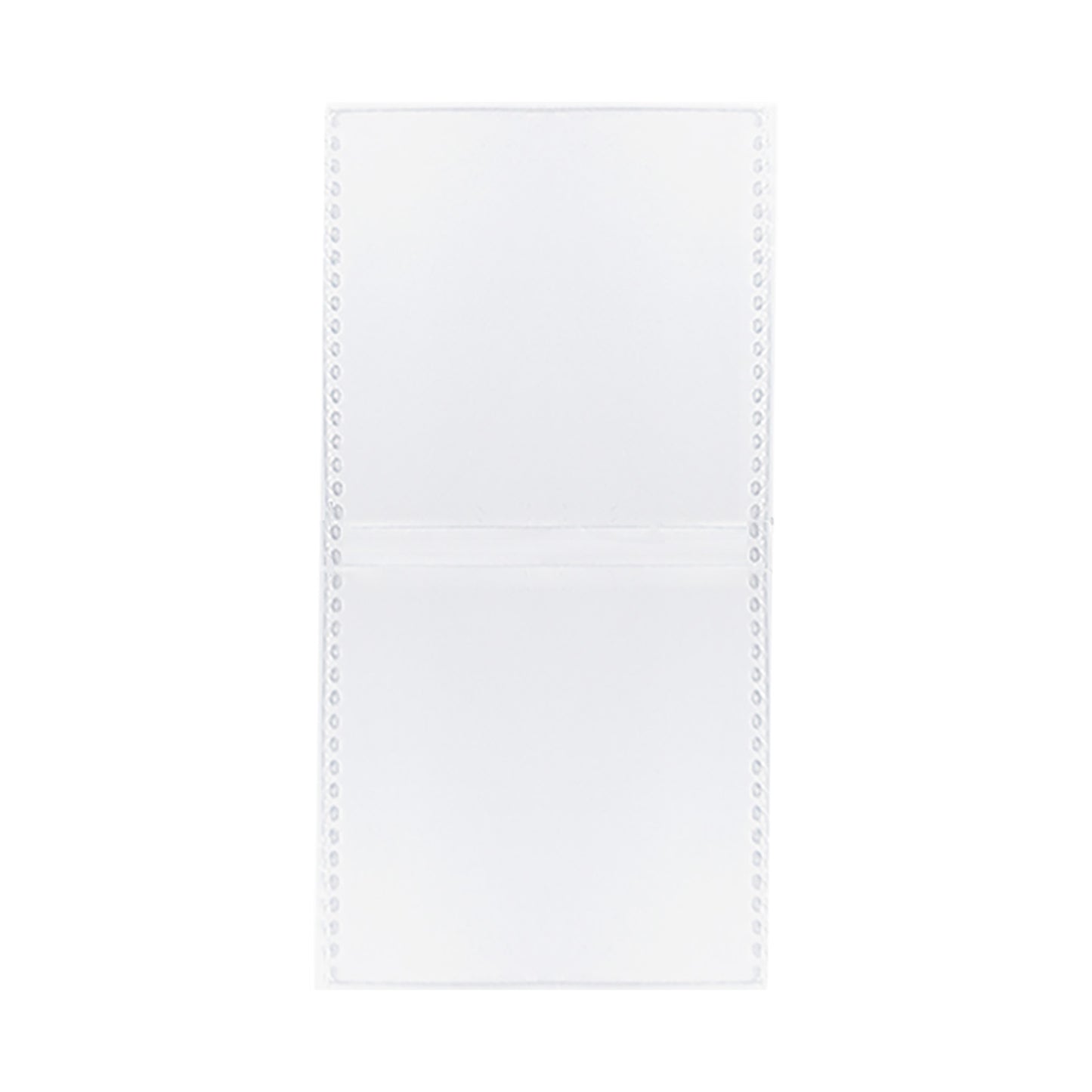 2x2 Shield Coin Flip - Polypropylene Bulk/1000 Pack