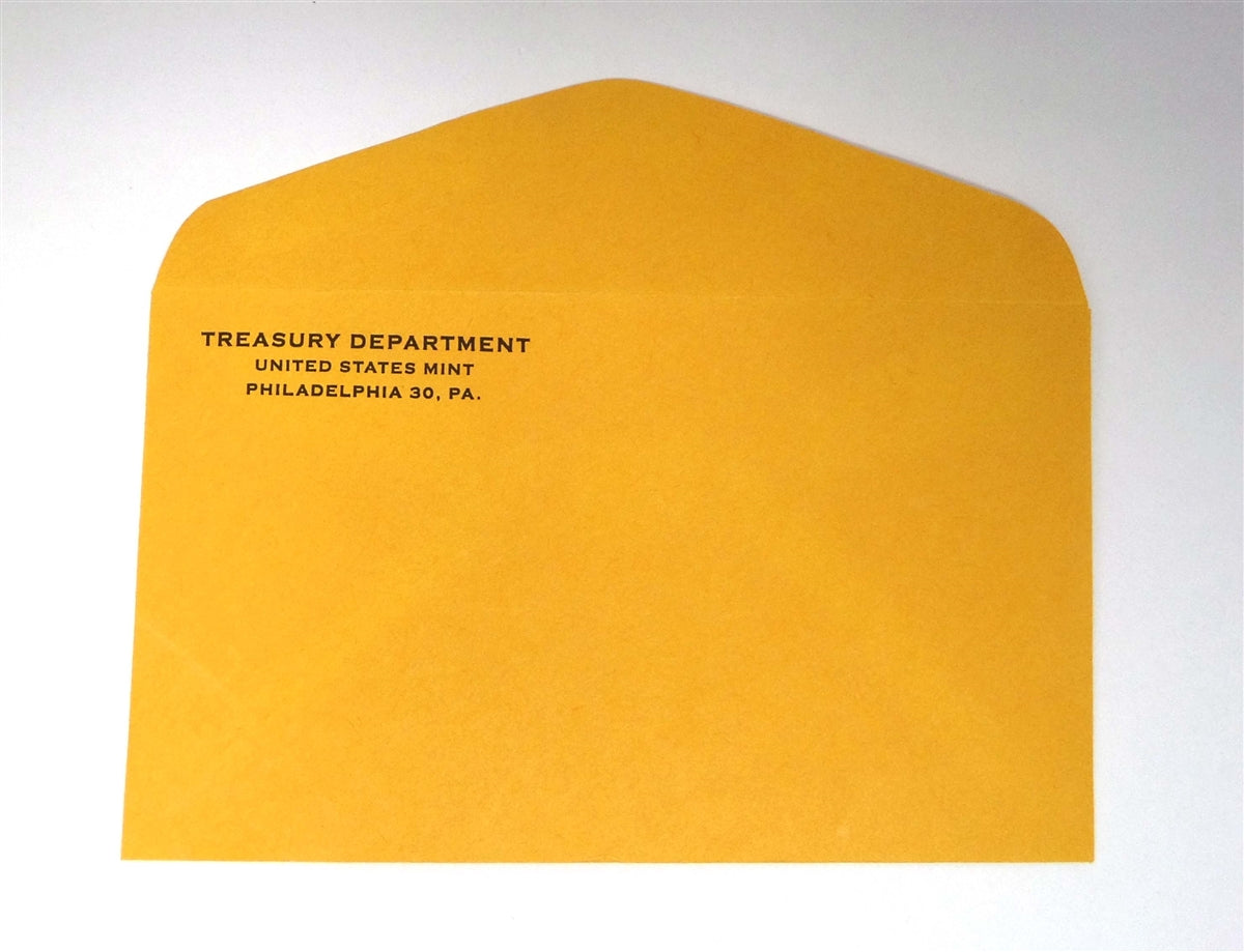 Generic US Mint Envelopes for Pre-1965 Mint and Proof Sets - Pack of 10