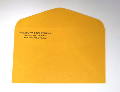 Generic US Mint Envelopes for Pre-1965 Mint and Proof Sets - Pack of 10