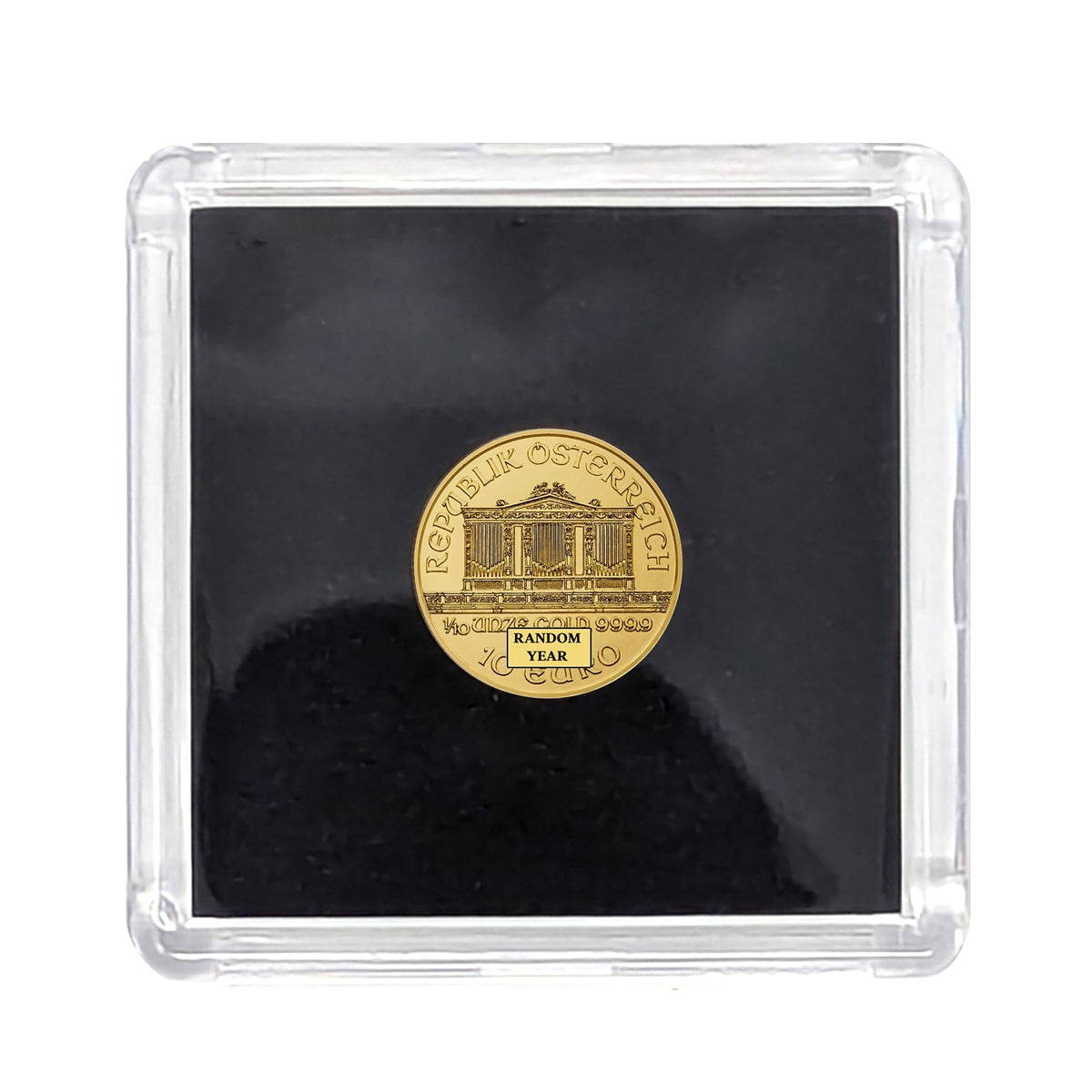 1999 Austrian Philharmonic 1/10th Ounce Gold Coin