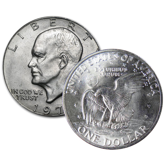 1972-D Eisenhower Dollar - Single Coin BU
