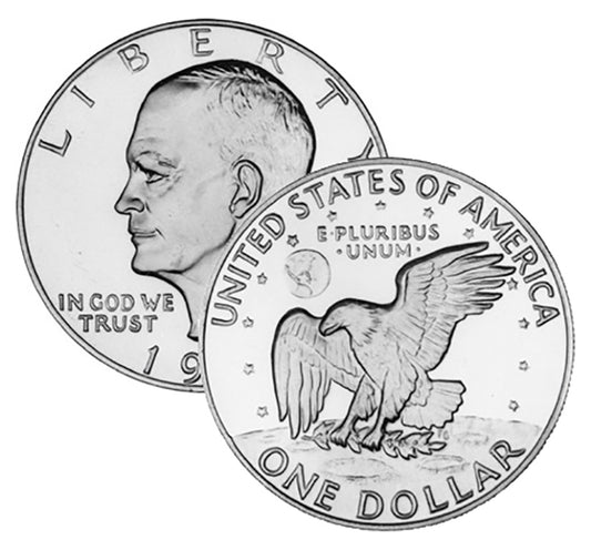 1971-D Eisenhower Dollar - Single Coin BU