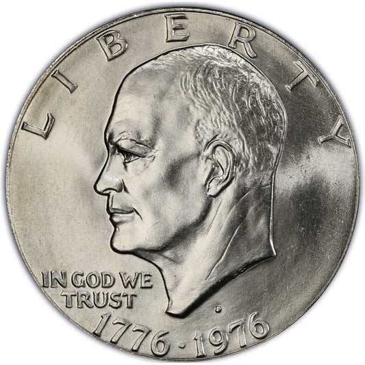 1976-D Type 2 Eisenhower Dollar - Single Coin BU