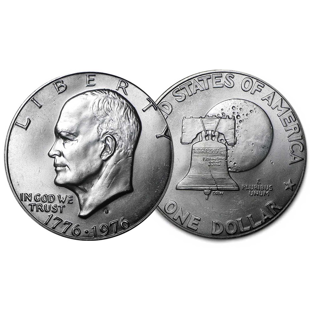 1976 S - 40% Silver Uncirculated Eisenhower Dollar