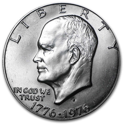 1976 S - 40% Silver Uncirculated Eisenhower Dollar