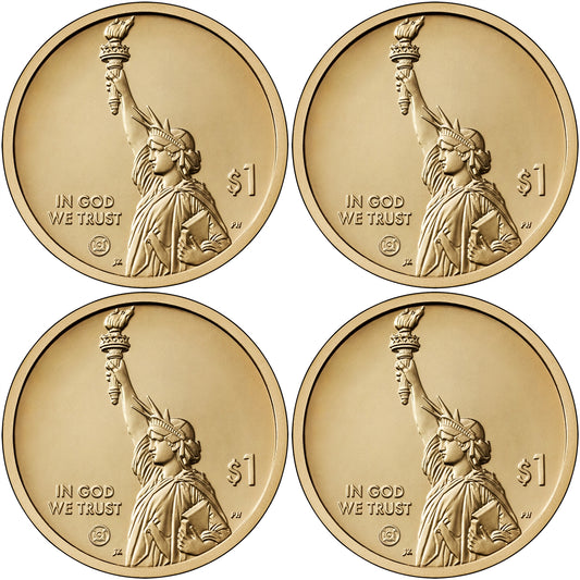 2024 American Innovation $1 Coin - 4 Coin Set D Mint - Brilliant Uncirculated