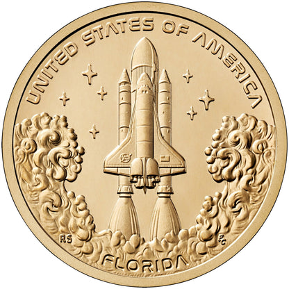 2025 American Innovation - Florida - $1 Coin - P and D 2 Coin Set 2 Coin Set