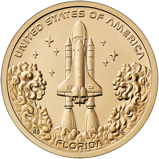 2025 American Innovation - Florida - $1 Coin - P and D 2 Coin Set 2 Coin Set