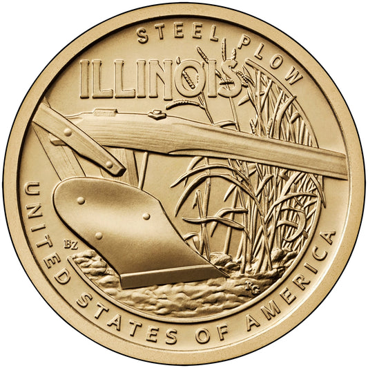 2024 American Innovation - Illinois - $1 Coin - P and D 2 Coin Set
