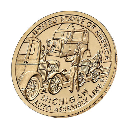 2025 American Innovation - Michigan - $1 Coin - P and D 2 Coin Set 2 Coin Set
