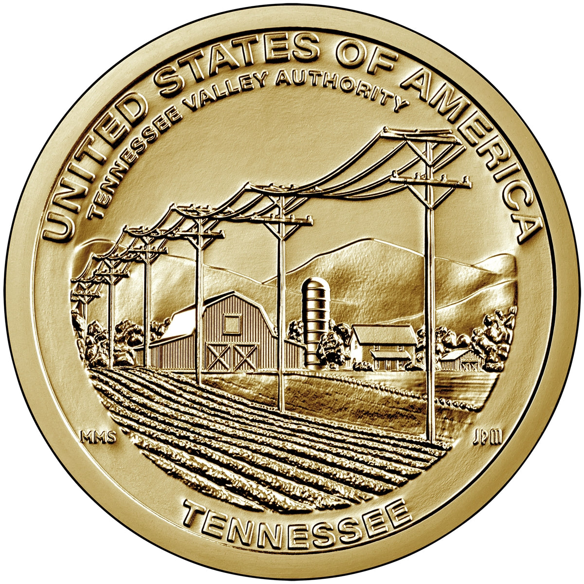 2022-P&D American Innovation Tennessee Dollar - 2 Coin Set