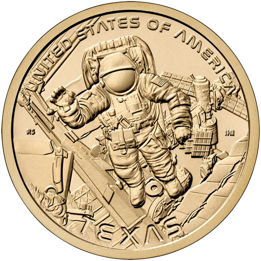 2025 American Innovation - Texas - $1 Coin - P and D 2 Coin Set 2 Coin Set