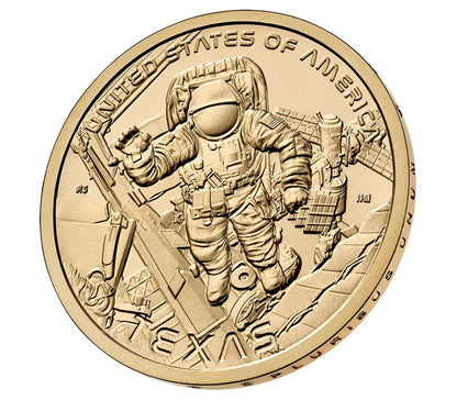 2025 American Innovation - Texas - $1 Coin - P and D 2 Coin Set 2 Coin Set
