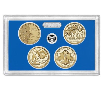 2019 S 4 Coin American Innovation Proof $1 Coins - in OGP with CoA