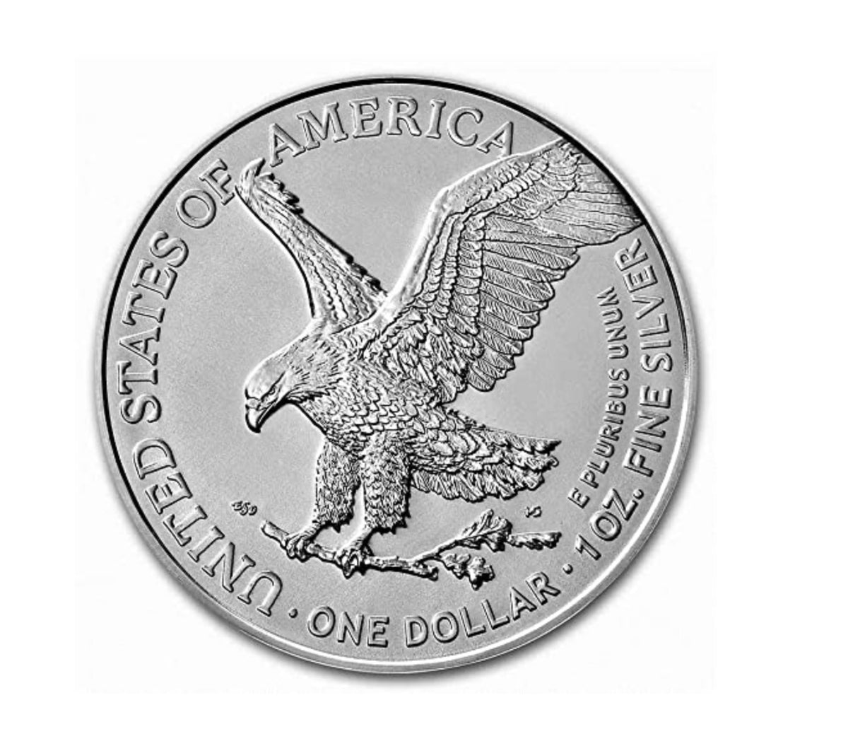 2026 American Silver Eagle 1 oz BU Coin in Christmas Santa Gift Holder