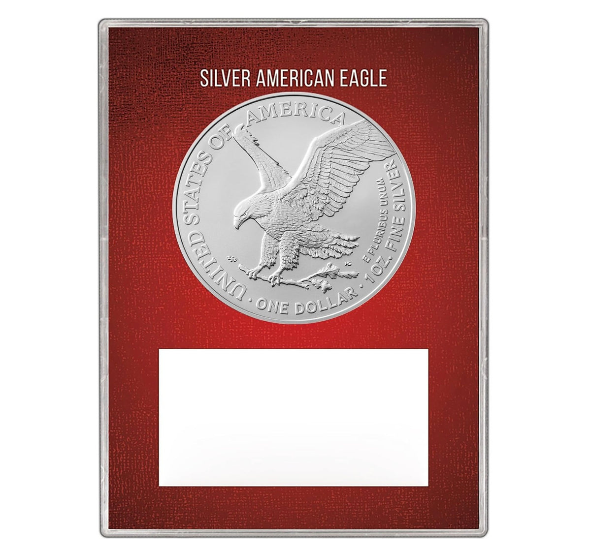2026 American Silver Eagle 1 oz BU Coin in Peace on Earth Dove Gift Holder