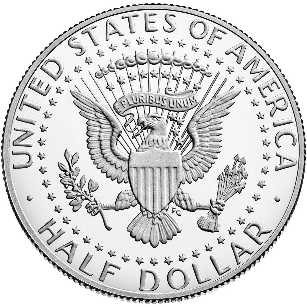 2021-S Clad Proof Kennedy Half Dollar - Single Coin - Ultra Cameo