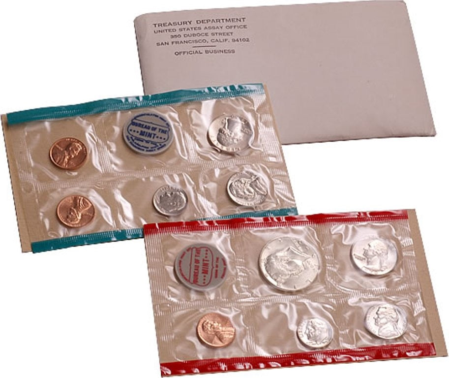 1970 U.S. Mint 10 Coin Set in OGP