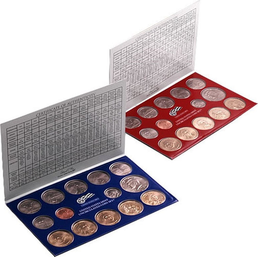 2007 P&D U.S. Mint Uncirculated 28-Coin Mint Set