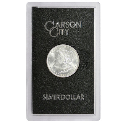 1882 CC $1 Morgan Silver Dollar GSA Uncirculated in Box with COA