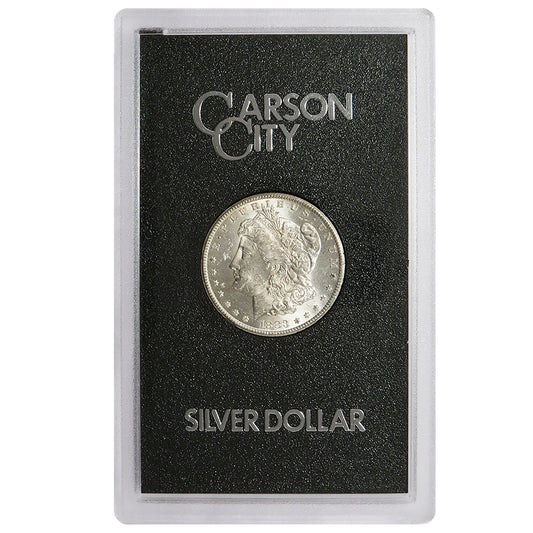 1883 CC $1 Morgan Silver Dollar GSA Uncirculated in Box with COA