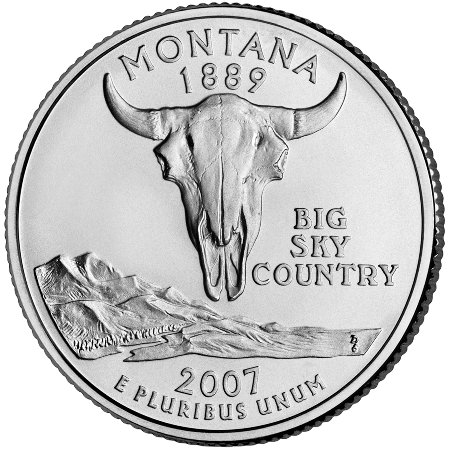 2007-D Montana State Quarter - Single Coin