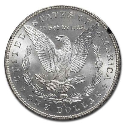 1882 CC $1 Morgan Silver Dollar NGC MS 63 - GSA in Box
