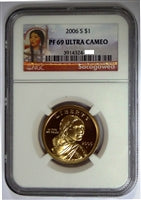 NGC PF69 2006 Sacagawea Dollar