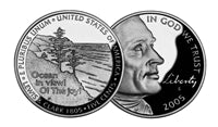2005 - S Ocean View Proof Westward Journey Jefferson Nickel