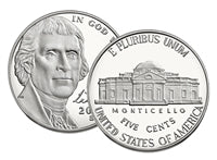 2019 - S Proof Jefferson Nickel - Ultra Cameo