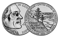 2005 -D Jefferson Nickel Roll "Ocean View" Design