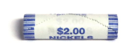 2022-P Jefferson Nickel 40 Coin Roll - Uncirculated