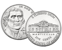 2023 D Jefferson Nickel 40 Coin Roll