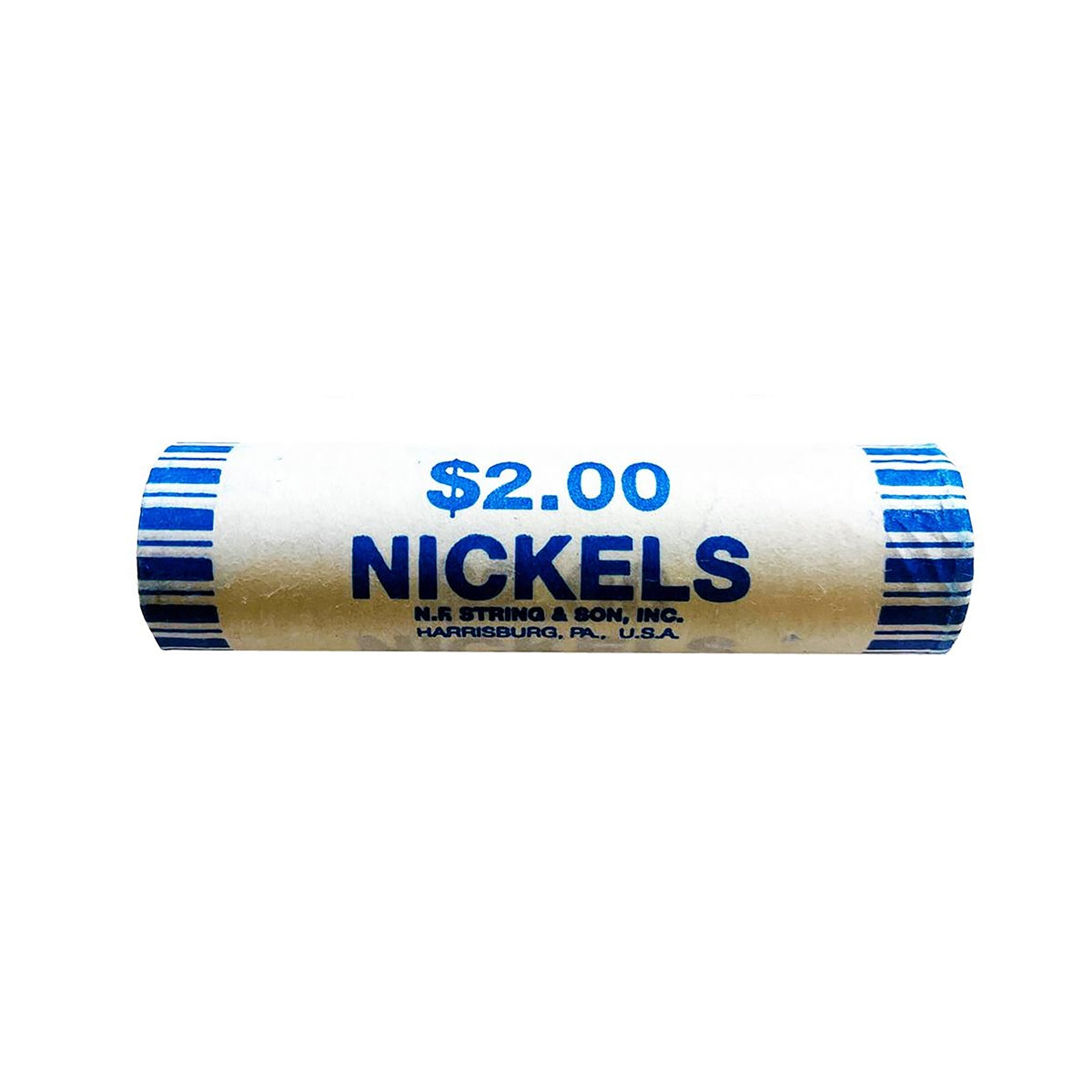 2025-D Jefferson Nickel 40 Coin Roll - Uncirculated Denver Mint