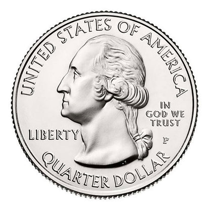2012 P, D National Park Quarter 10-Coin Set - Brilliant Uncirculated